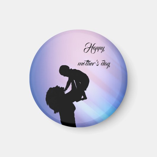 母の幸せな日 マグネット (正面)