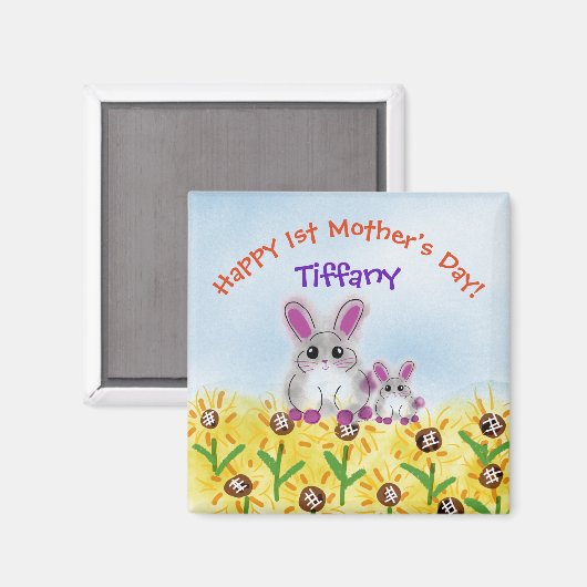 母の幸せな日 マグネット (正面/裏面)