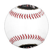 母の幸せな日 野球ボール (裏面)
