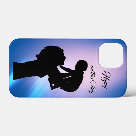 母の幸せな日 Case-Mate iPhoneケース (裏面 (横))