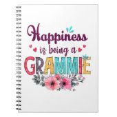 母の幸福はグラミーの永遠の誕生日である ノートブック (正面)