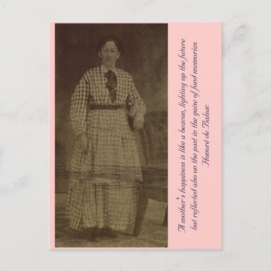 母の幸福はビーコンのようなものだ… ポストカード (正面)