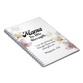 母の強み – キリスト教の信仰 ノートブック (右側)