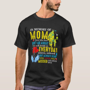 母の思い出を愛する天国では母は私の用心 Tシャツ
