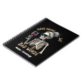 母の悪口を言う笑わされる神 ノートブック (左側)