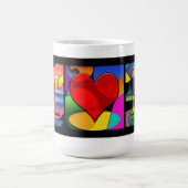 母の愛のマグカップ コーヒーマグカップ (中央)