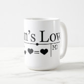 母の愛の公式02 コーヒーマグカップ (正面右)