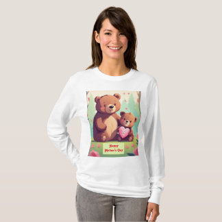 母の愛の開花：母の日のTシャツ Tシャツ