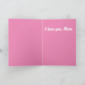 母の愛は四季を超越する カード (内部)