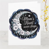 母の愛は決して眠らない カード (黄色い花)