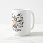 母の愛は決して眠らない コーヒーマグカップ (正面右)