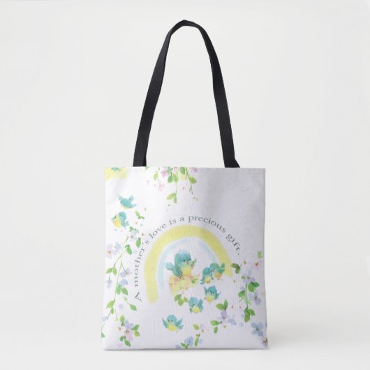 母の愛は貴重な贈り物 トートバッグ (正面)
