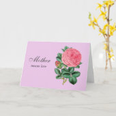 母の愛を意味する母の日グリーティングカード カード (黄色い花)