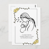 母の愛名言ポストカード ポストカード (正面/裏面)