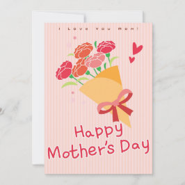 母の愛 - エレガントな母の日カード シーズンカード