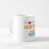 母の愛 コーヒーマグカップ (正面左)