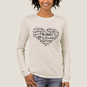 母の愛 トライブレンドＴシャツ (正面)