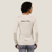 母の愛 トライブレンドＴシャツ (背面全体)