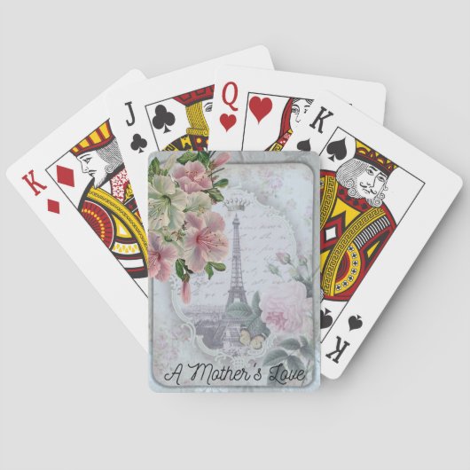 母の愛 トランプ (裏面)