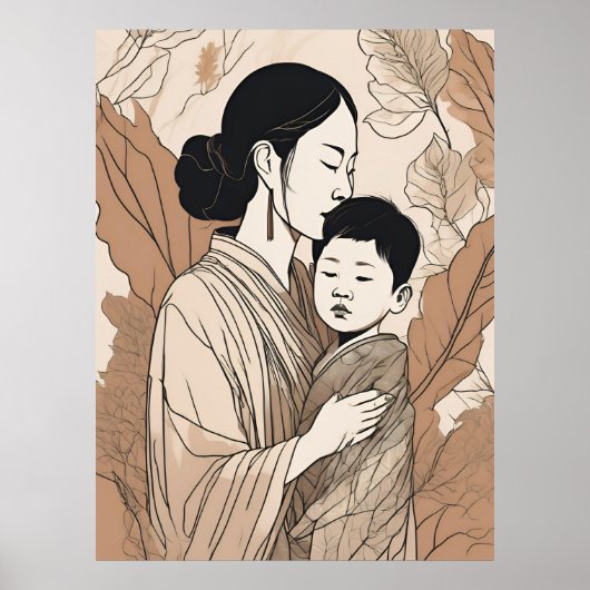 母の愛 ポスター (正面)