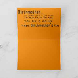 母の愛 誕生母の日カード カード