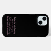 母の愛 Case-Mate iPhoneケース (裏面 (横))