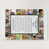 母の感謝 | 母の日22写真コラージュ ジグソーパズル (横)