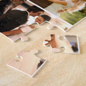 母の感謝 | 母の日22写真コラージュ ジグソーパズル (側面)