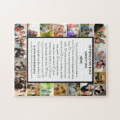 母の感謝 | 母の日22写真コラージュ ジグソーパズル (横)