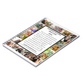 母の感謝 | 母の日22写真コラージュ ノートブック (左側)