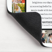 母の感謝 | 母の日22写真コラージュ マウスパッド (コーナー)