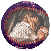 母の手すごいレタリング母の形見の写真 ソフトボール (正面左)