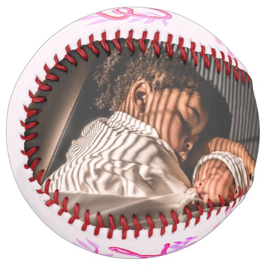 母の手クールレタリング母の形見の写真 ソフトボール (正面左)