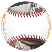 母の手クールレタリング母の形見の写真 ソフトボール (裏面)