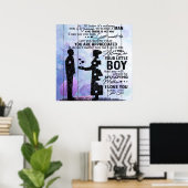 母の手紙の息子、家の装飾。 ポスター (ホームオフィス)