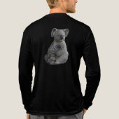 母の抱擁 トライブレンドTシャツ (背面)