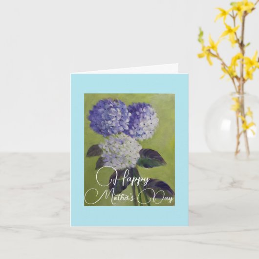 母の挨拶/母の日のカード カード (黄色い花)