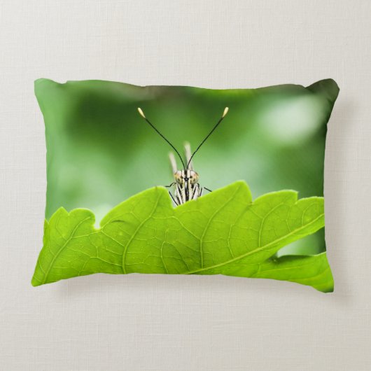 母の日あなた自身の写真コラージュ黒を作成 アクセントクッション (裏面)