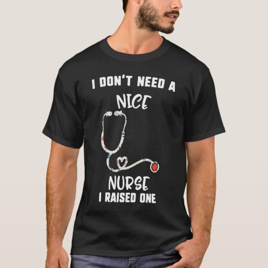 母の日いいナースは要らない Tシャツ (正面)