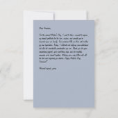 母の日おばあちゃんのサンキューカード サンキューカード (裏面)