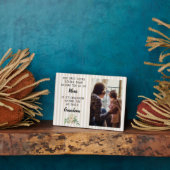 母の日おばあちゃんの写真ギフト フォトプラーク (側面)