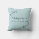 母の日おばあちゃん家族写真集 クッション (裏面)