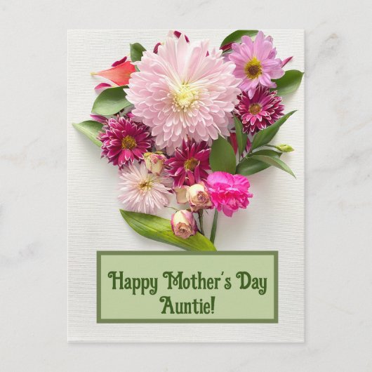 母の日おばあちゃん！ ポストカード (正面)