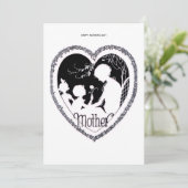 母の日おめでとうございますのグリーティングカード シーズンカード (スタンド正面)