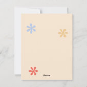 母の日おめでとうメッセージ シーズンカード (裏面)