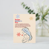 母の日おめでとうメッセージ シーズンカード (スタンド正面)