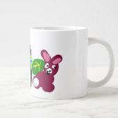 母の日おめでとう うさぎたちとウサギ ジャンボコーヒーマグカップ (右)