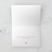 母の日おめでとう!かわいい母のデイカード カード (内部)