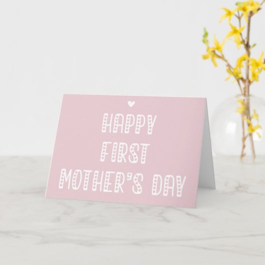 母の日おめでとう!かわいい母のデイカード カード (黄色い花)