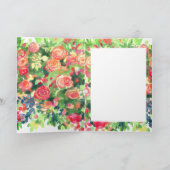 母の日おめでとう！ カード (内部)